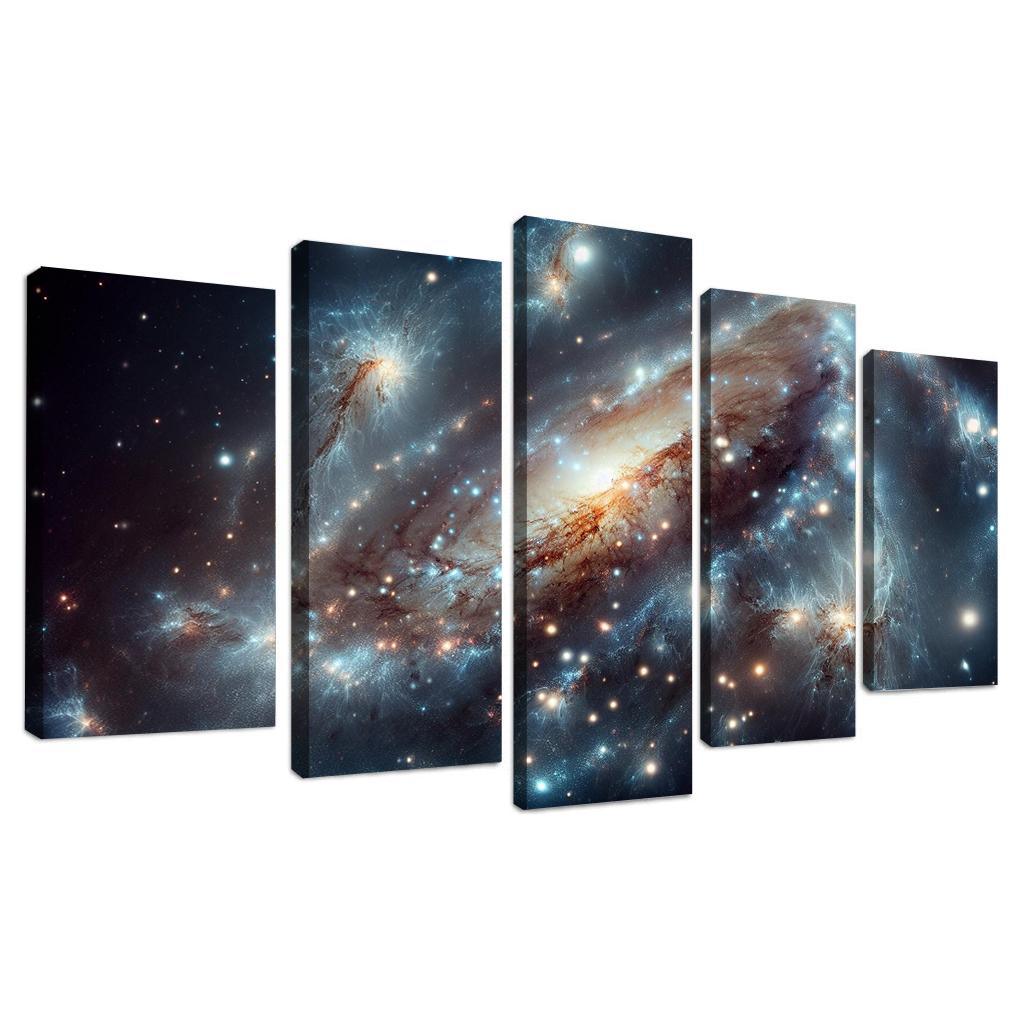 The Enigmatic Life Of Cosmic Dust Abstract Paintings Frame