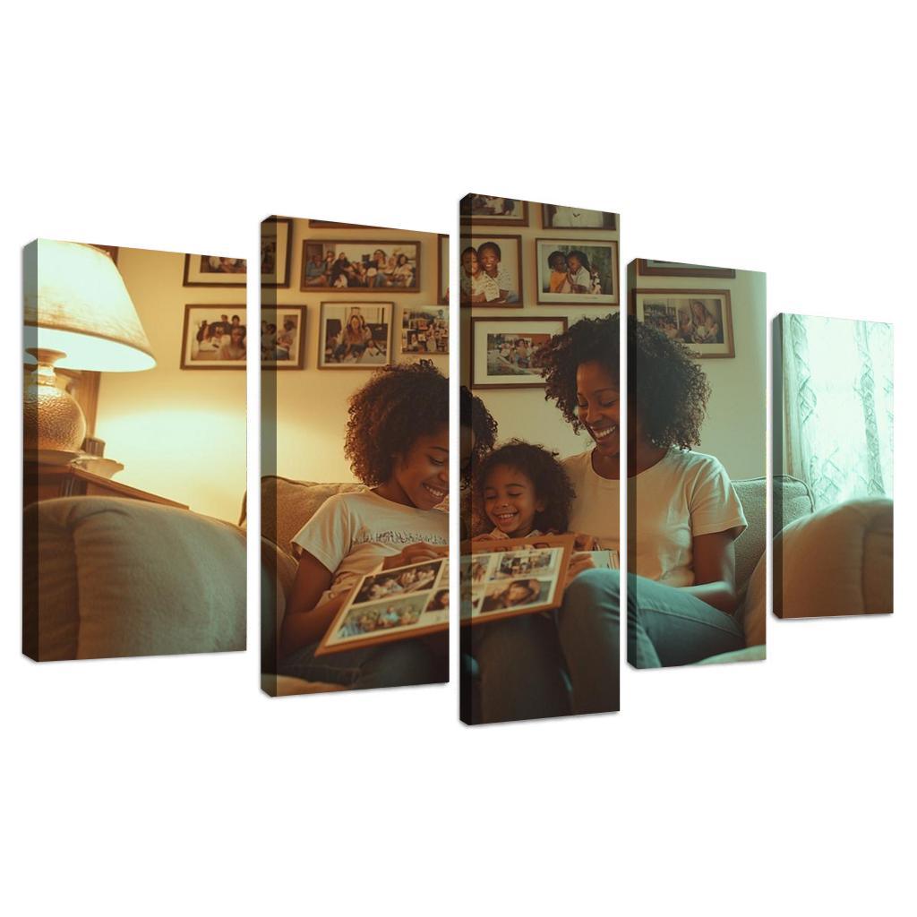 Reflections Of Love A Journey Through Time Custom Paintings Frame