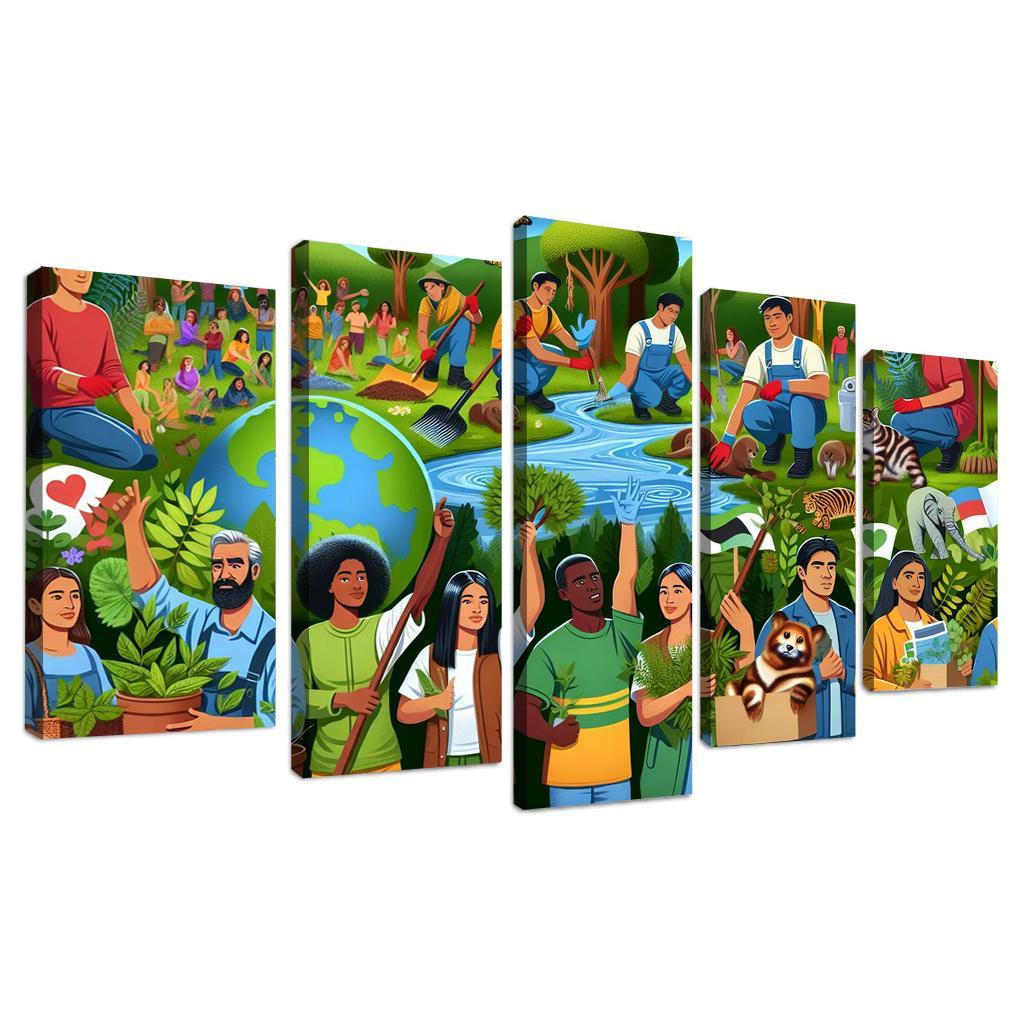 Earth Guardians Celebrating Environmental Activism Art Trends