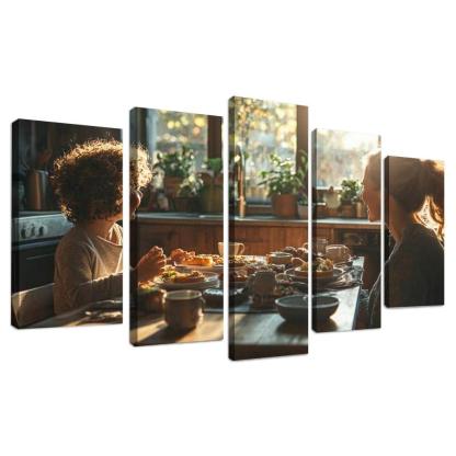 Cherished Conversations The Heart Of Dialogue Custom Paintings Frame