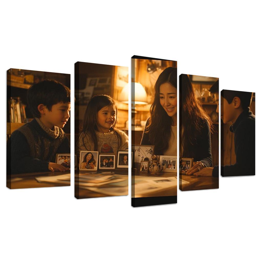 A Symphony Of Support A Mothers Guidance Modern Paintings Frame