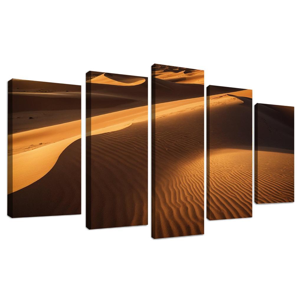 The Golden Sands Of Solstice Dunes Oil Paintings Frame