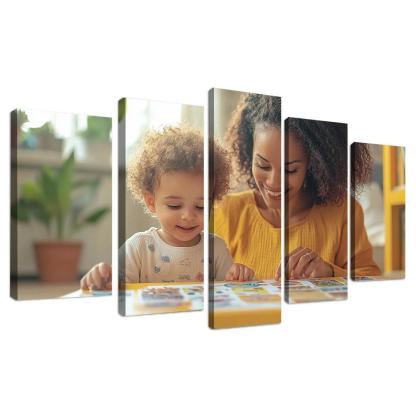 Radiant Dreams A Mothers Vision For The Future Canvas Paintings Frame