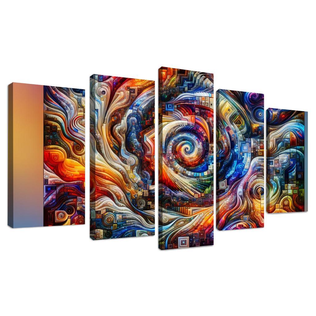 Kaleidoscope Of Memories Premium Artwork Frames