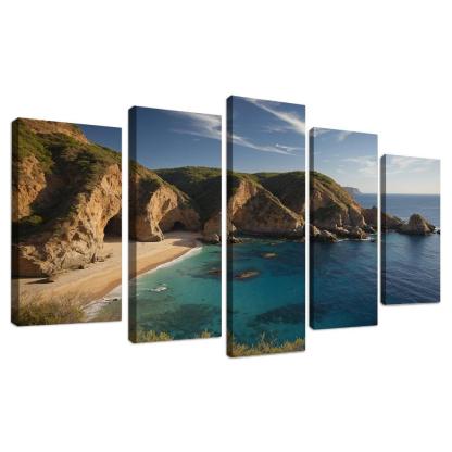 Mystical Coves Of Indigo Waters Art Trends