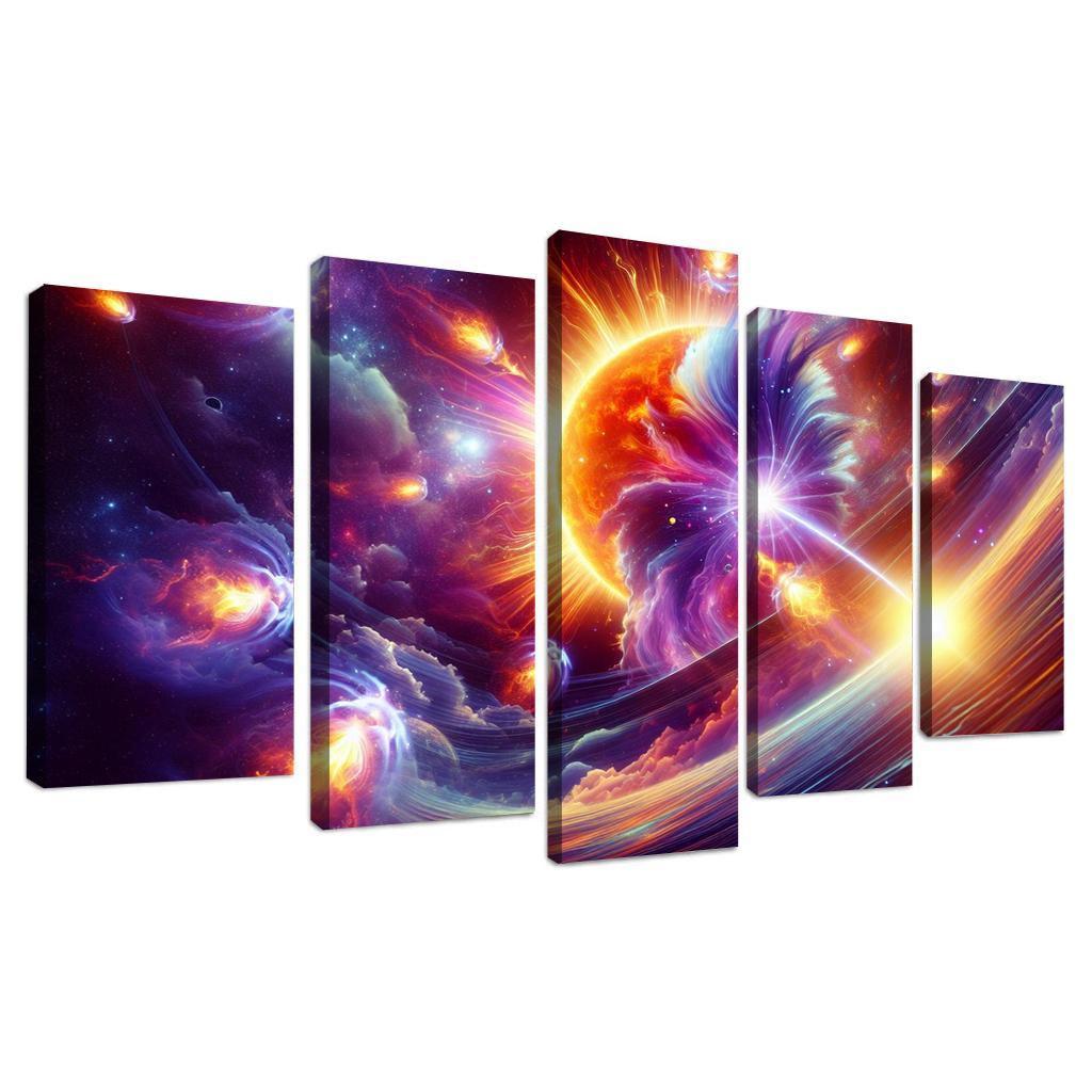 The Allure Of Space Weather Abstract Paintings Frame