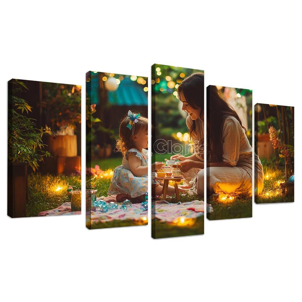 Moments Of Magic A Mothers Enchantment Custom Paintings Frame