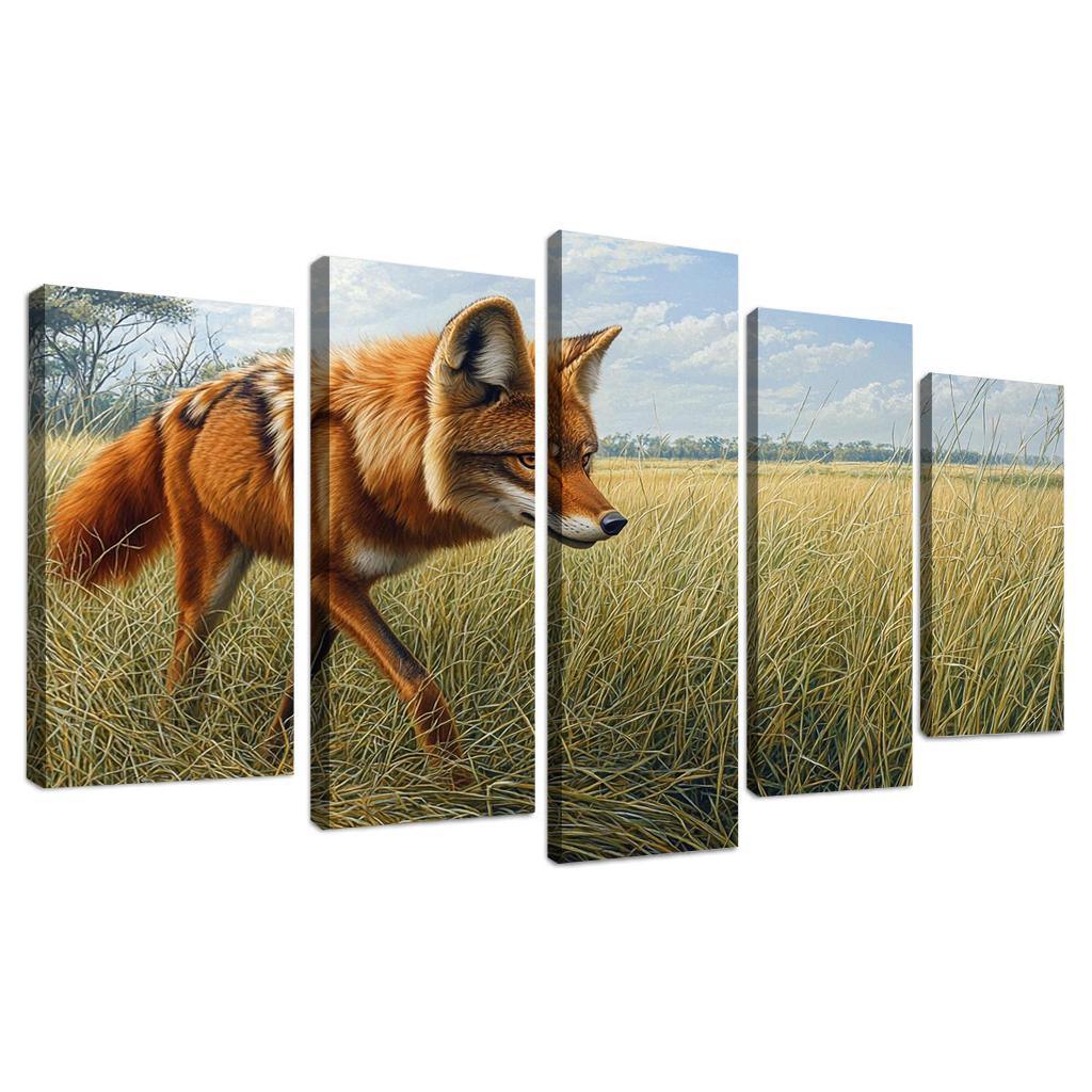 The Serene Maned Wolf The Tallest Canid Art Trends