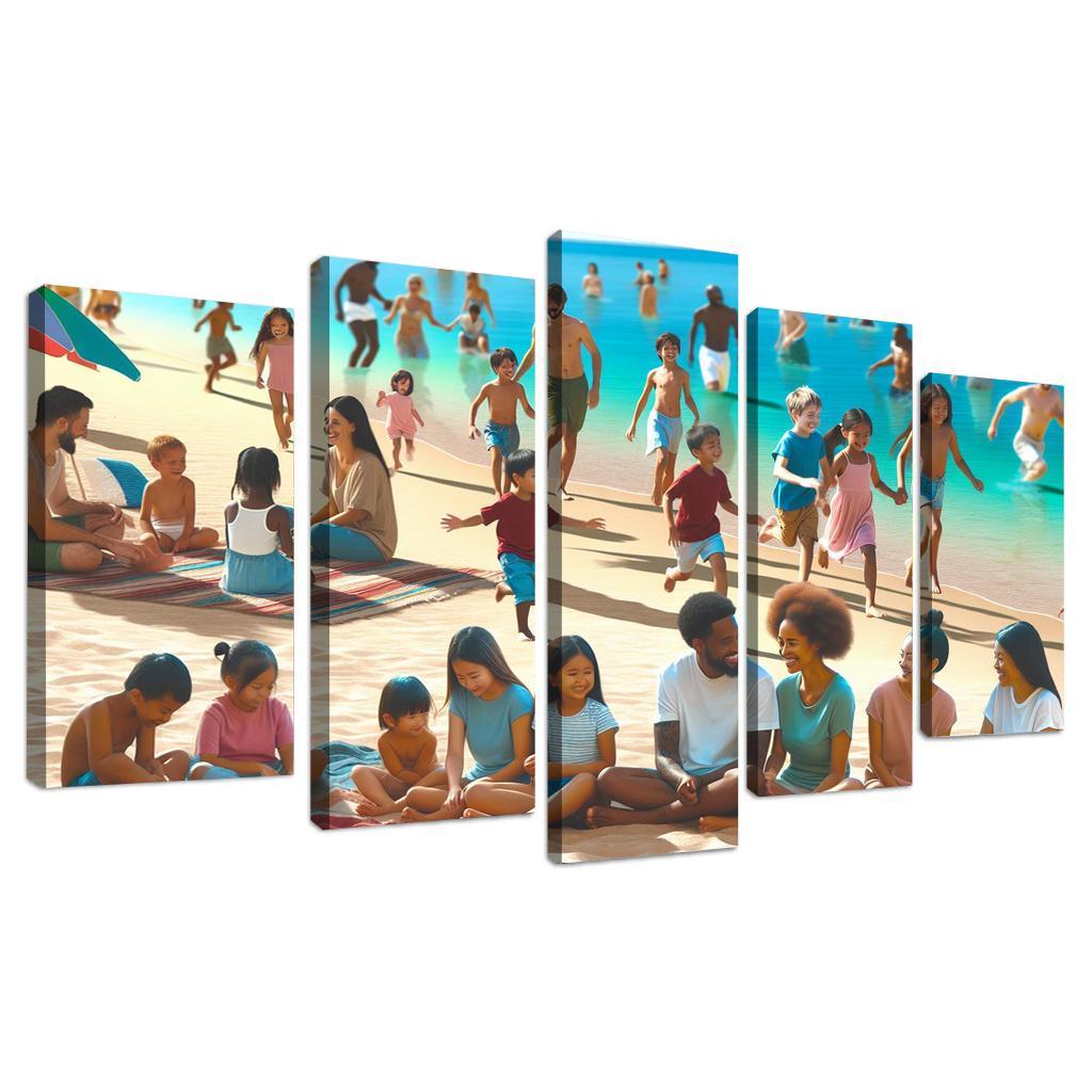 Emerald Cove Family Fun And Exploration Premium Artwork Frames