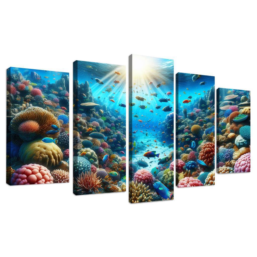 Mystic Waters An Adventure Seekers' Cove Custom Paintings Frame