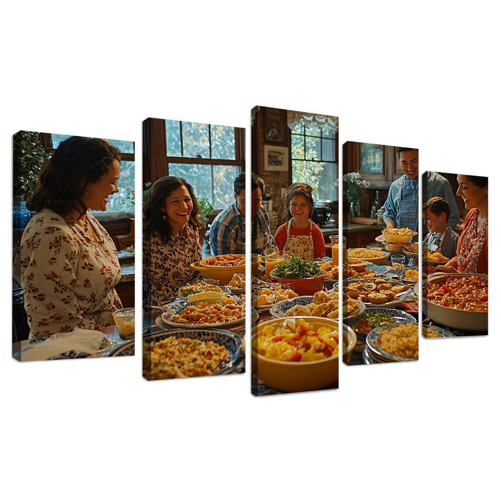 The Love That Nourishes A Mothers Table One-piece Frames