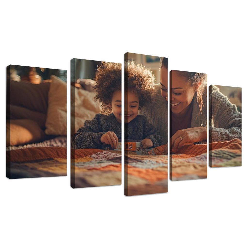 The Fabric Of Life A Mothers Threads Custom Paintings Frame