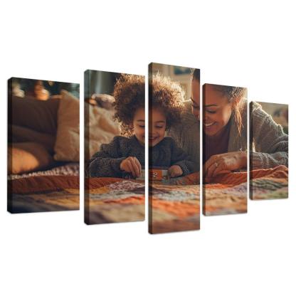 The Fabric Of Life A Mothers Threads Custom Paintings Frame