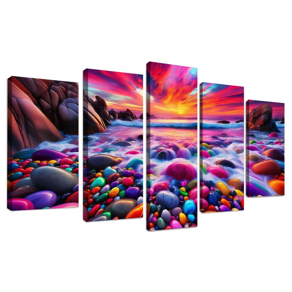 Cove Of Colors A Photographer's Paradise Custom Paintings Frame