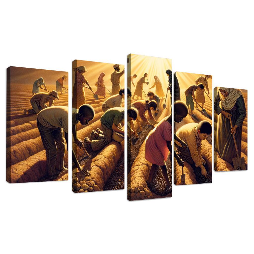 Future Generations The Legacy Of Our Choices Custom Paintings Frame