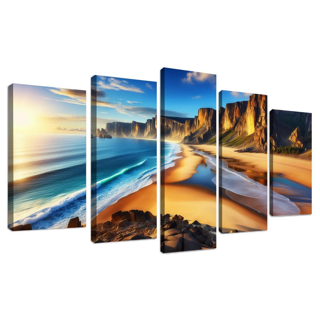 Majestic Waters A Coastal Retreat Custom Paintings Frame