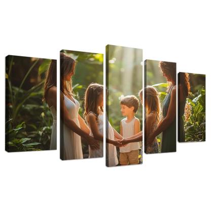 An Unbroken Circle A Mothers Enduring Love Canvas Paintings Frame