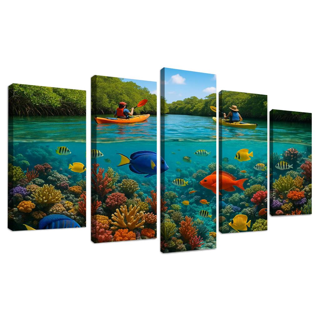 Coral Bay Adventure And Eco-tourism Custom Paintings Frame