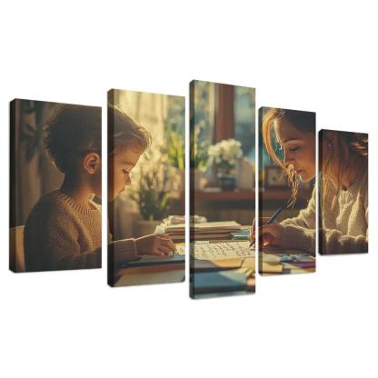 Love In Every Letter A Mothers Words Custom Paintings Frame