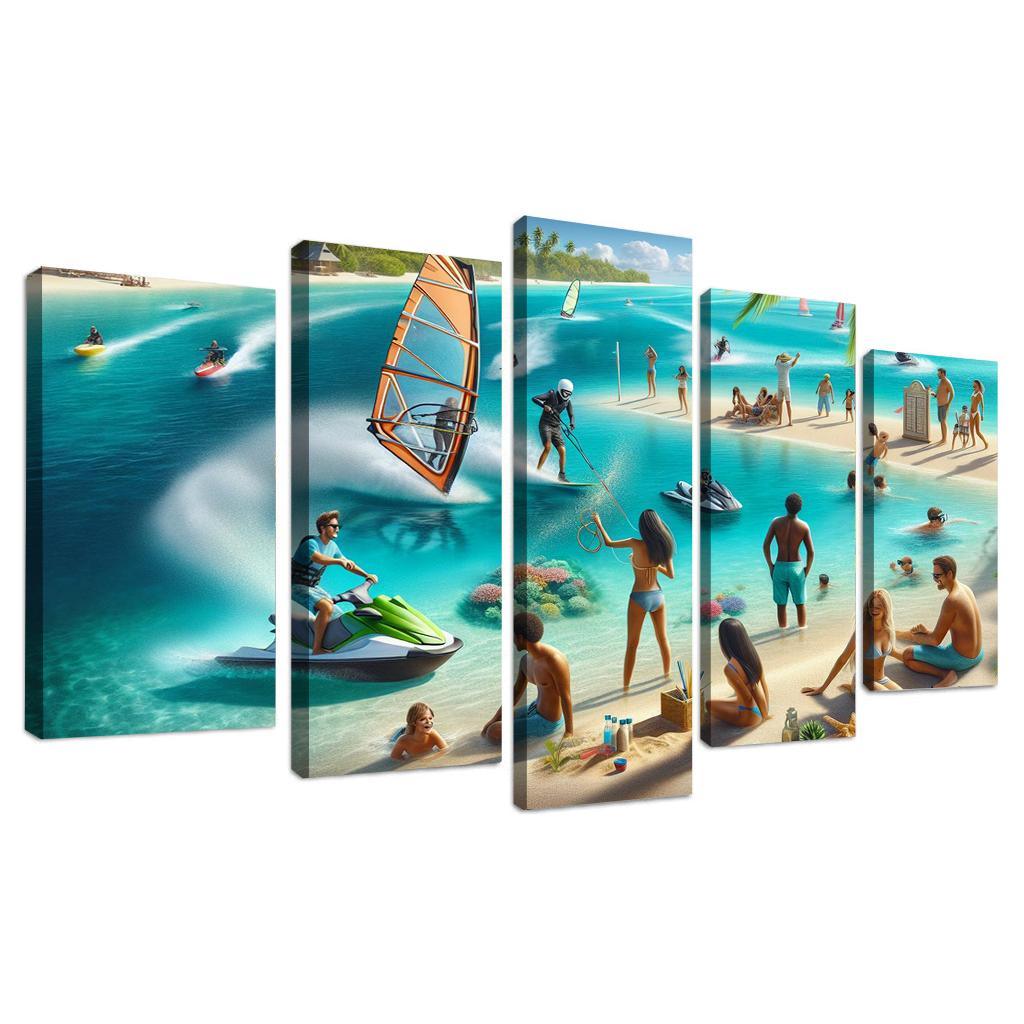 Coral Coast An Adventure Seeker's Dream Custom Paintings Frame