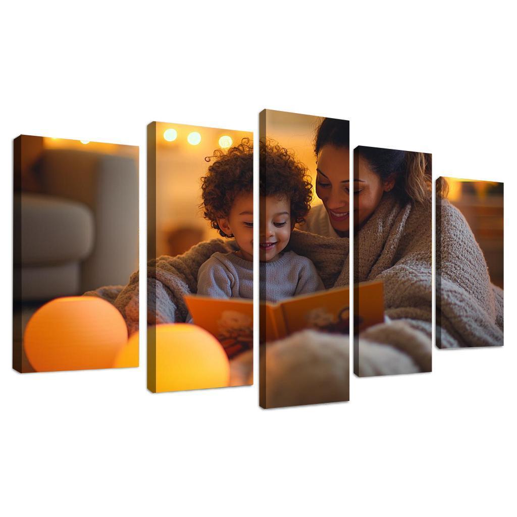 The Blanket Of Comfort A Mothers Warmth One-piece Frames