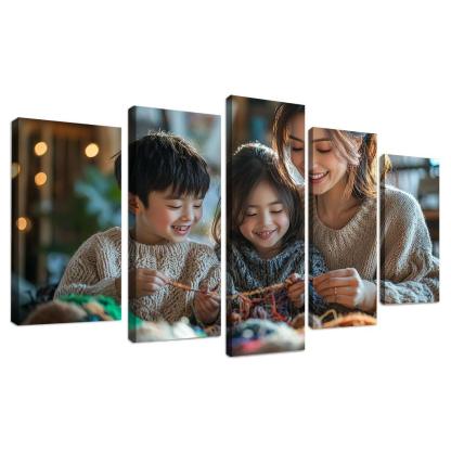 The Threads Of Life A Mothers Unbreakable Bond Canvas Paintings Frame