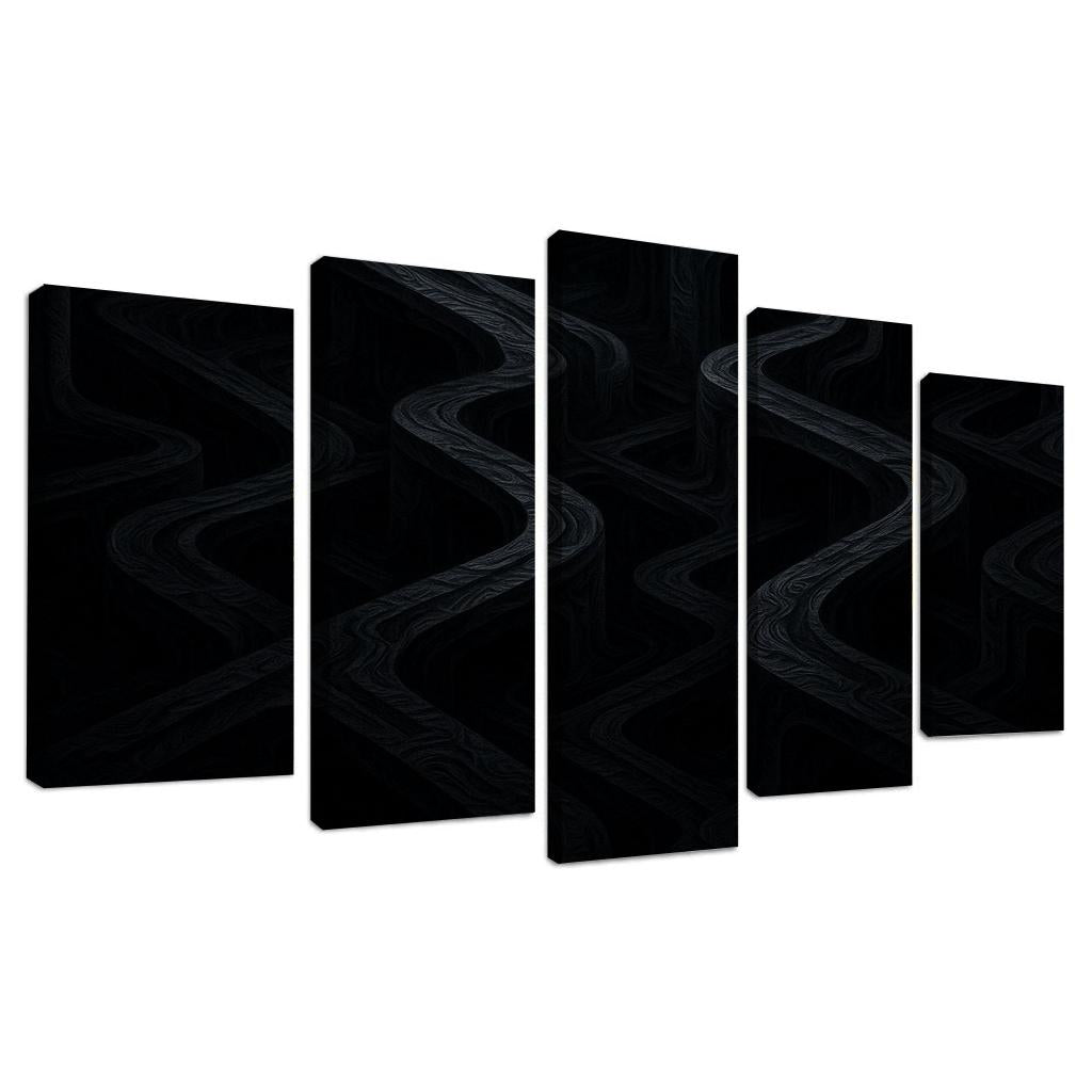 Labyrinth Of Shifting Shadows Premium Artwork Frames