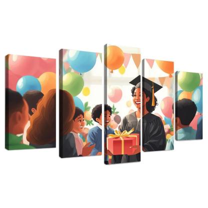 Milestones Of Love Celebrating Togetherness Custom Paintings Frame