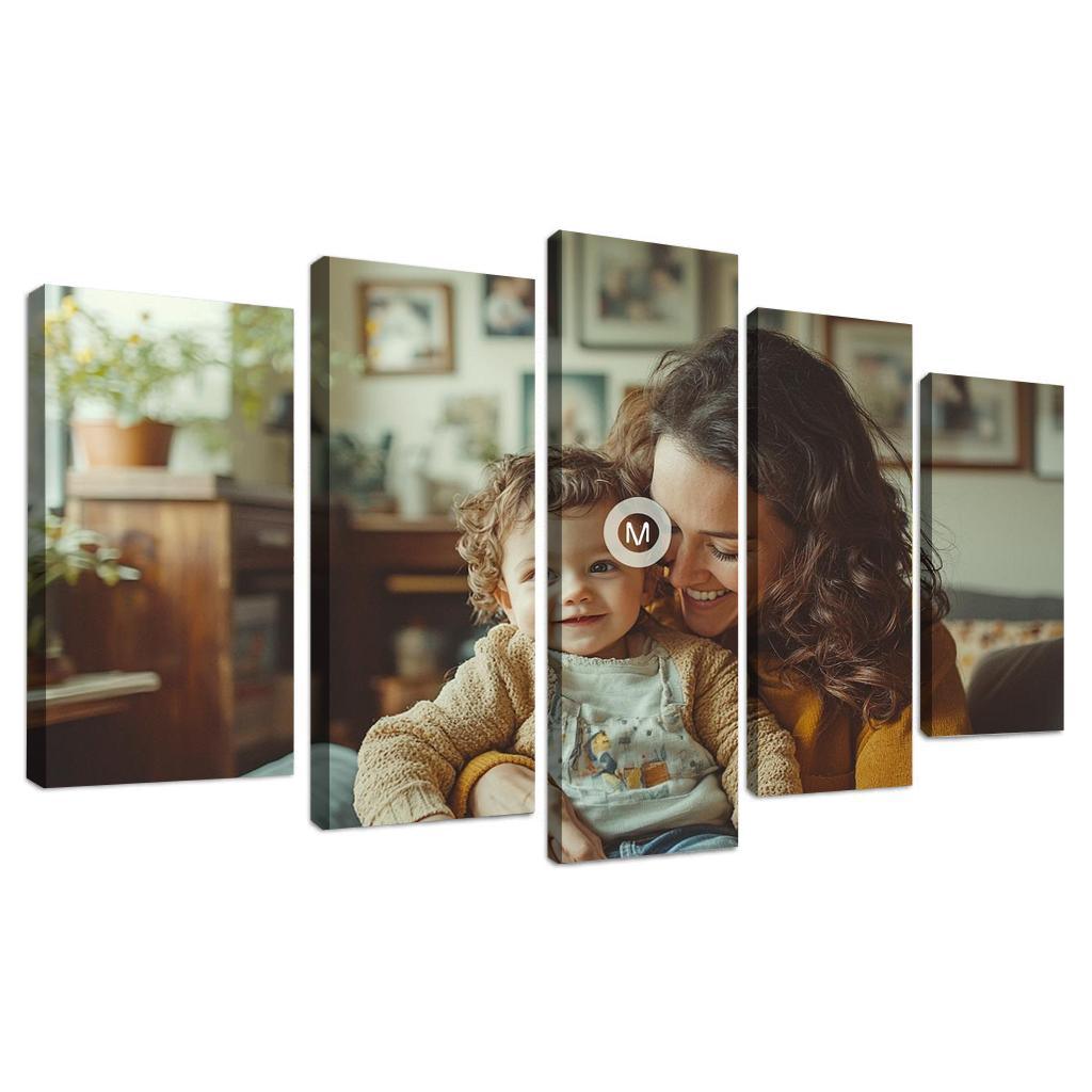 The Nurturers Embrace A Mothers Love Canvas Paintings Frame