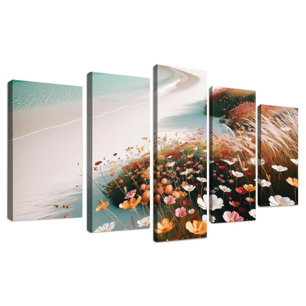 Wildflower Beach Nature's Canvas Premium Artwork Frames
