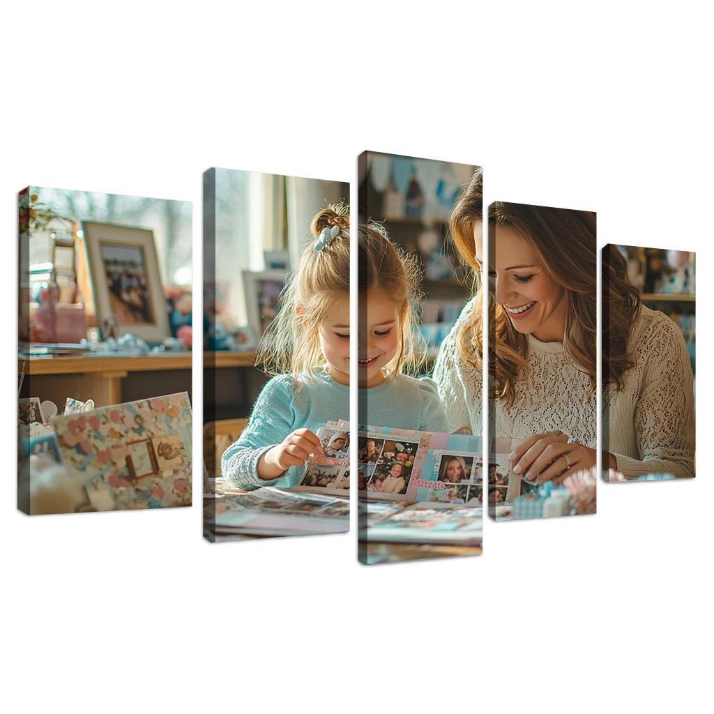 Woven Memories A Mothers Scrapbook Of Love Custom Paintings Frame