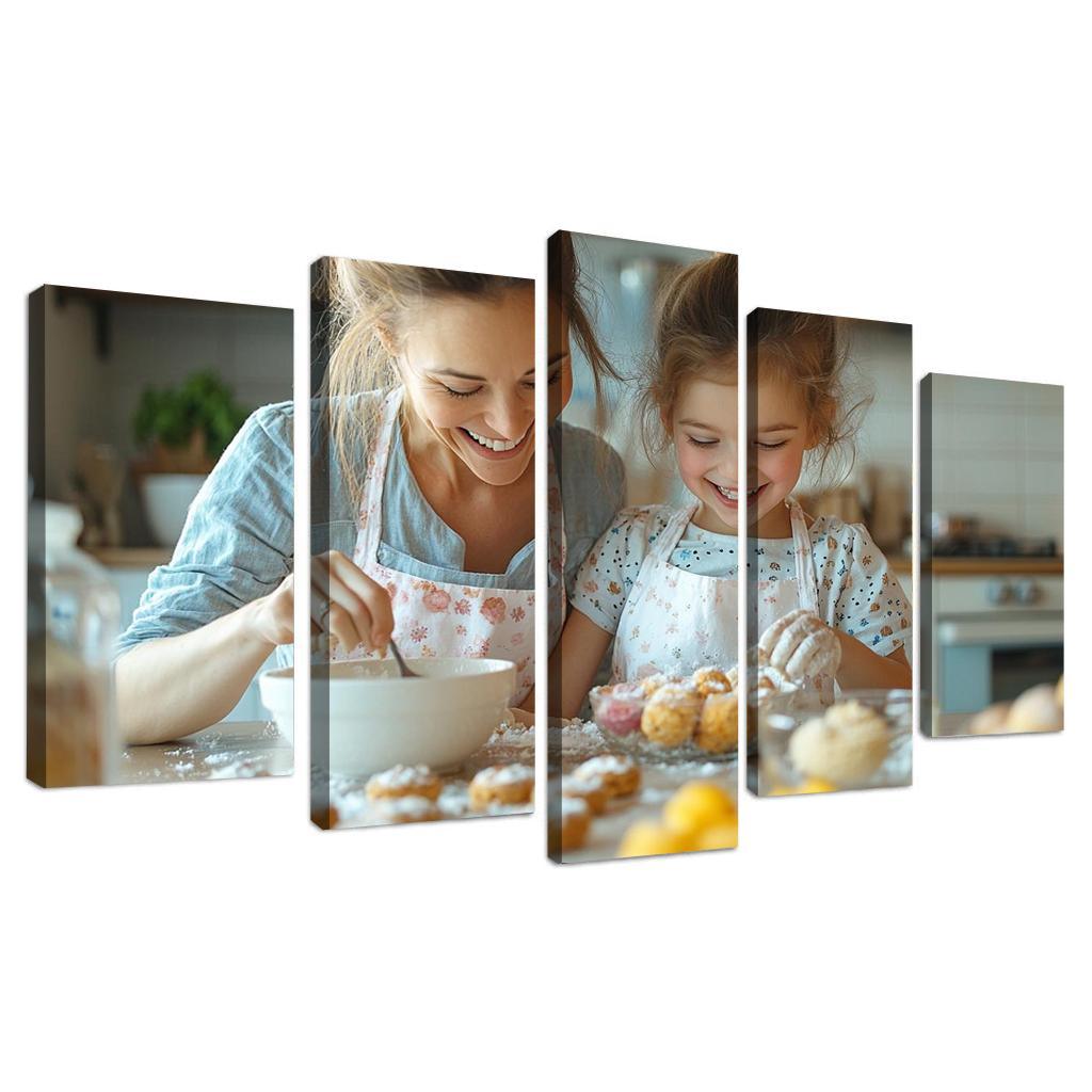 Sweet Memories A Mothers Kitchen Canvas Paintings Frame