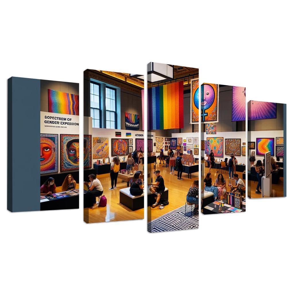 A New Dawn Art On Gender Identity And Expression Framed Paintings