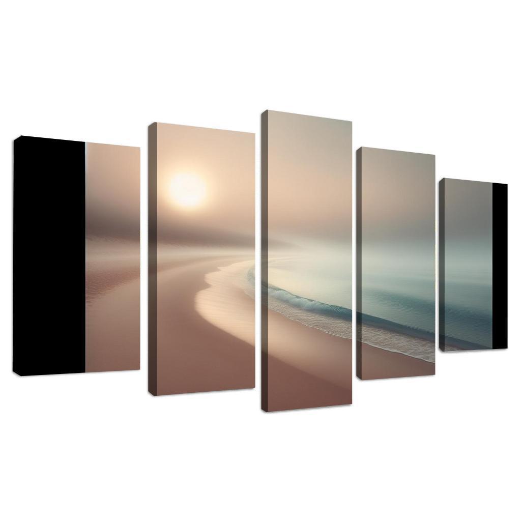 Misty Isle Beach Premium Artwork Frames