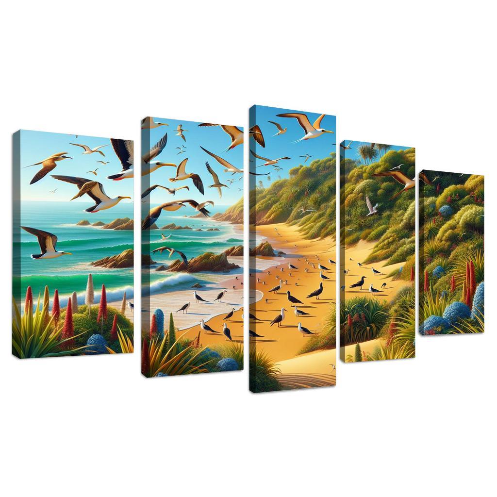 Eagle Nest Beach A Wildlife Sanctuary Custom Paintings Frame