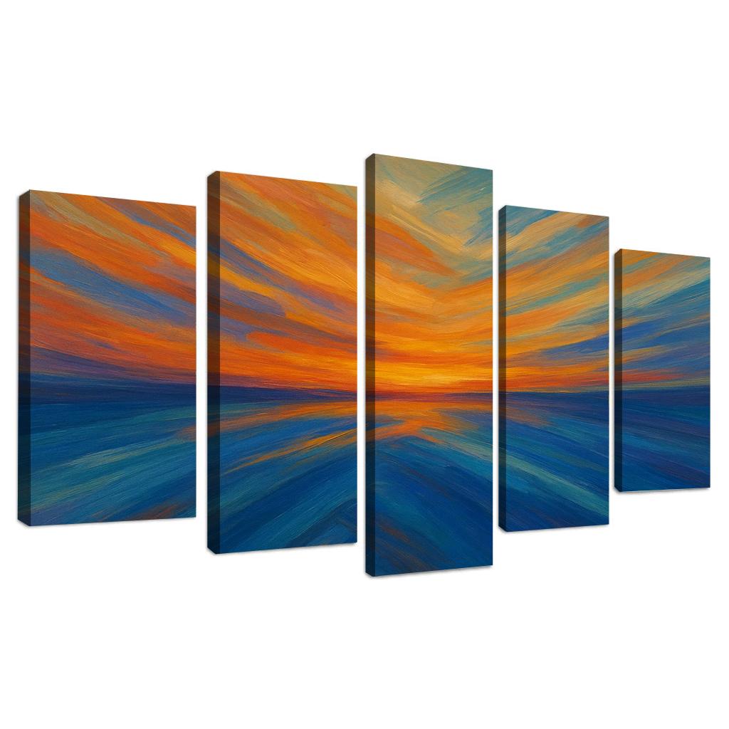 Ode To The Ever-changing Horizon Premium Artwork Frames