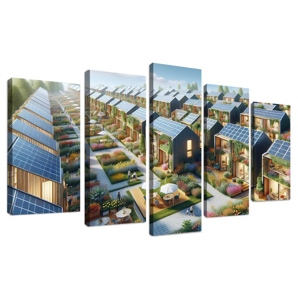 Smart Modular Housing Custom Paintings Frame