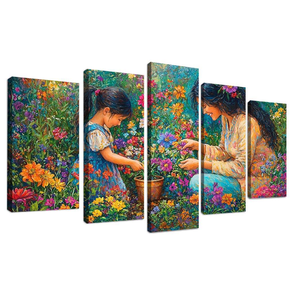 The Garden Of Gratitude A Mothers Nurturing Hands One-piece Frames