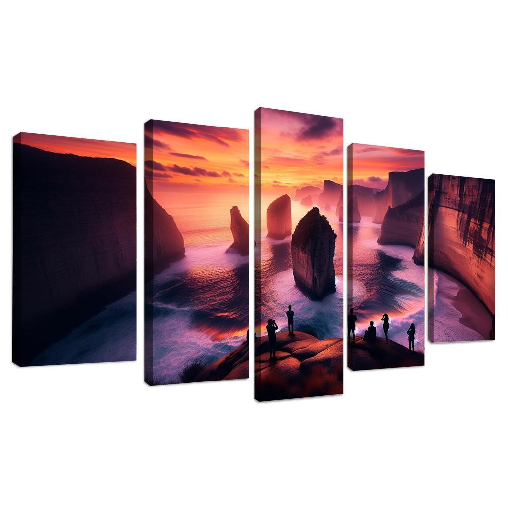 Sunset Cliffs Scenic Vistas Art Trends