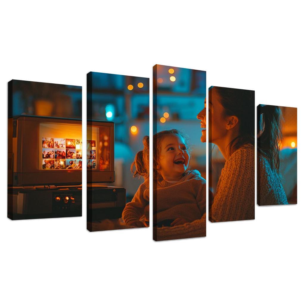 Cinematic Memories The Movie Of Life Custom Paintings Frame