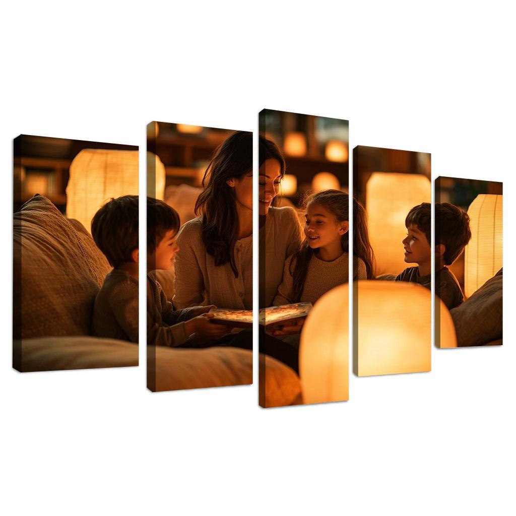 Treasured Stories A Mothers Gift Of Narratives Canvas Paintings Frame