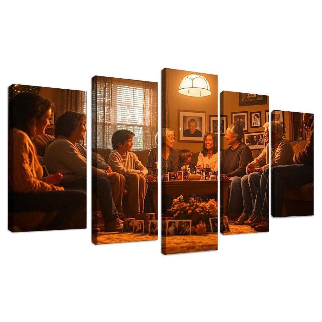 A Mothers Heart Ties That Bind Modern Paintings Frame