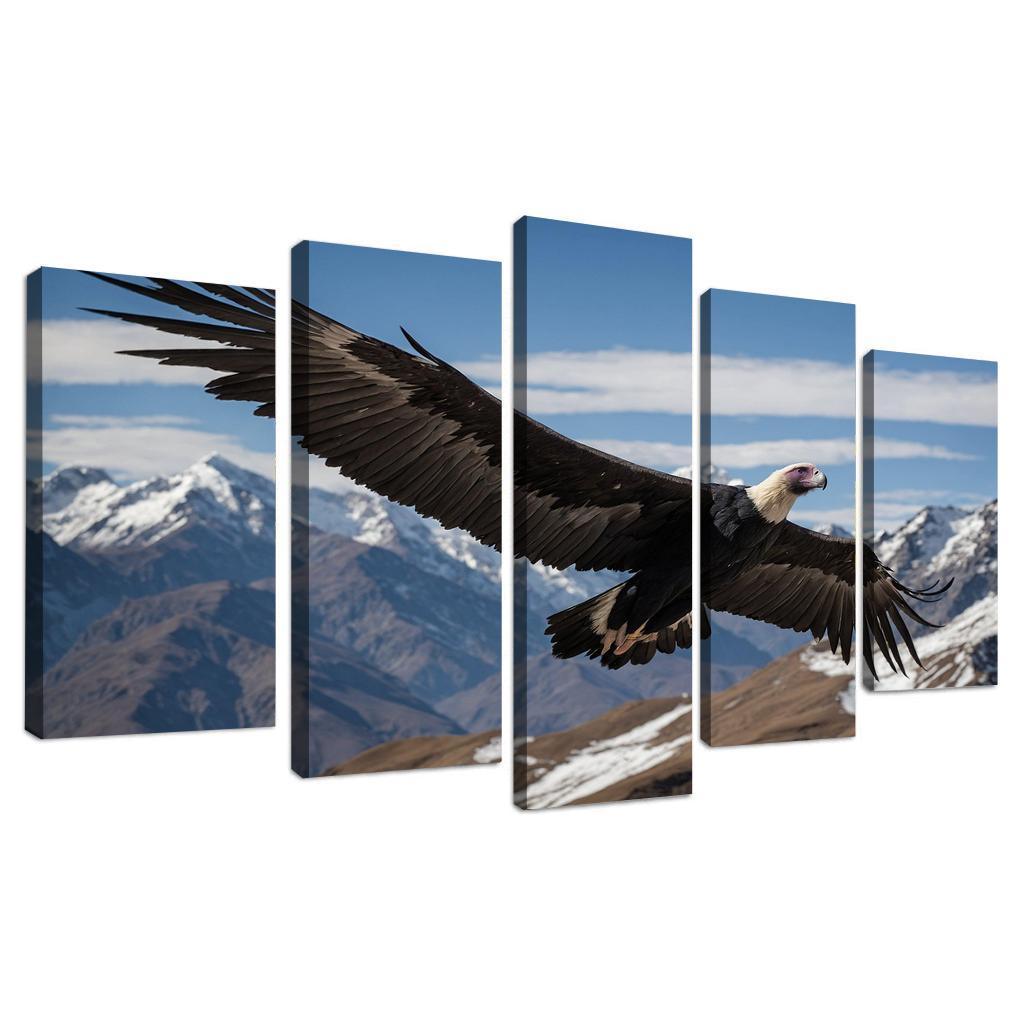 The Majestic Andean Condor A Symbol Of Freedom Custom Paintings Frame