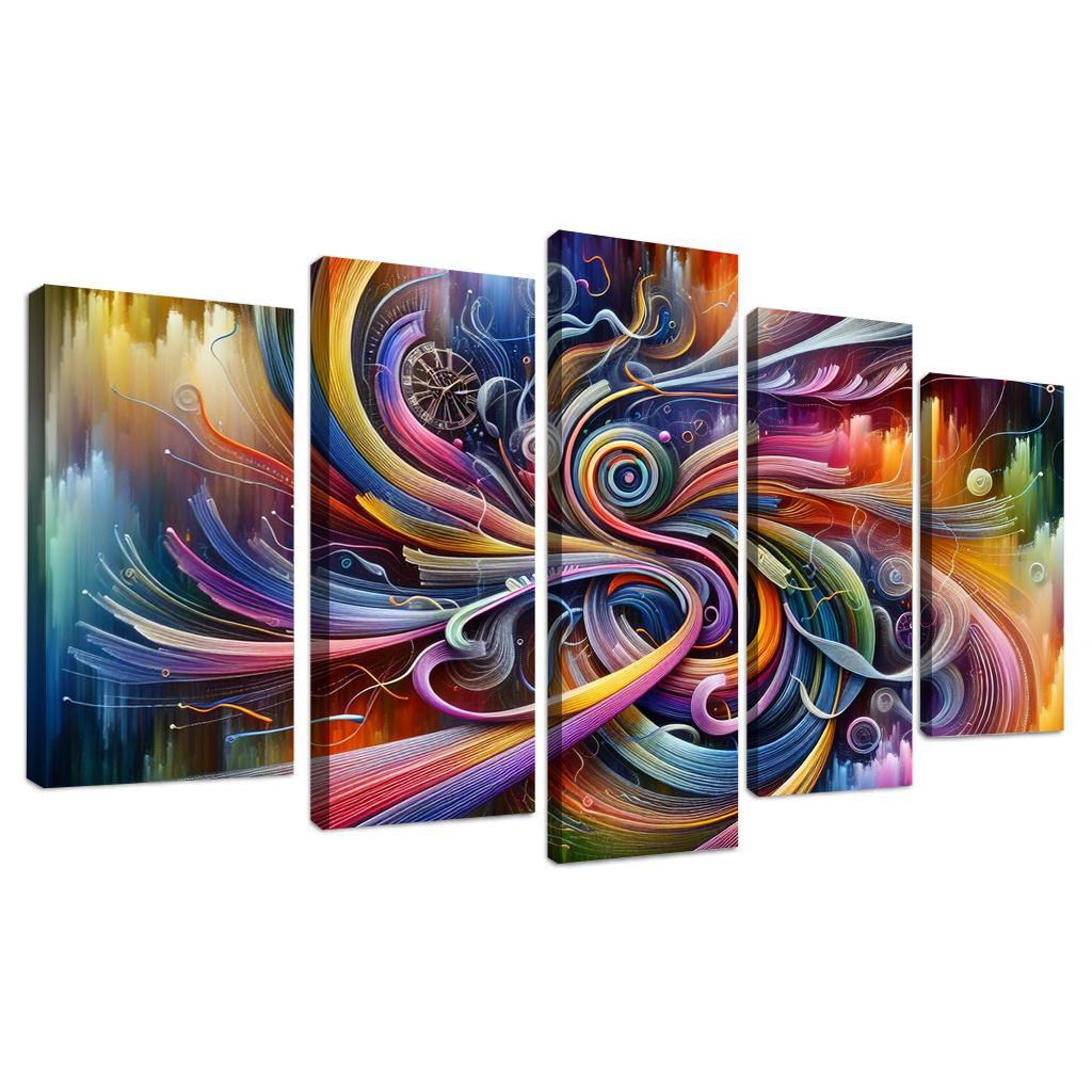 Temporal Whispers Of Existence Premium Artwork Frames