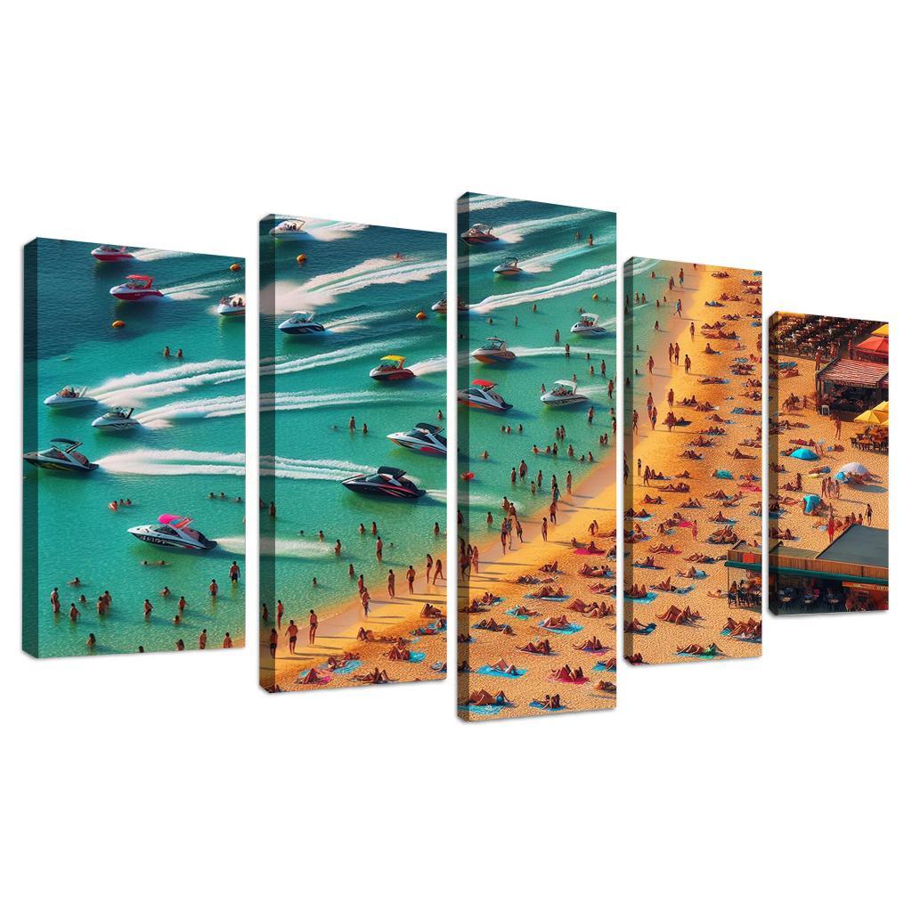 Palm Beach Bliss Sunny Shores And Water Sports Art Trends