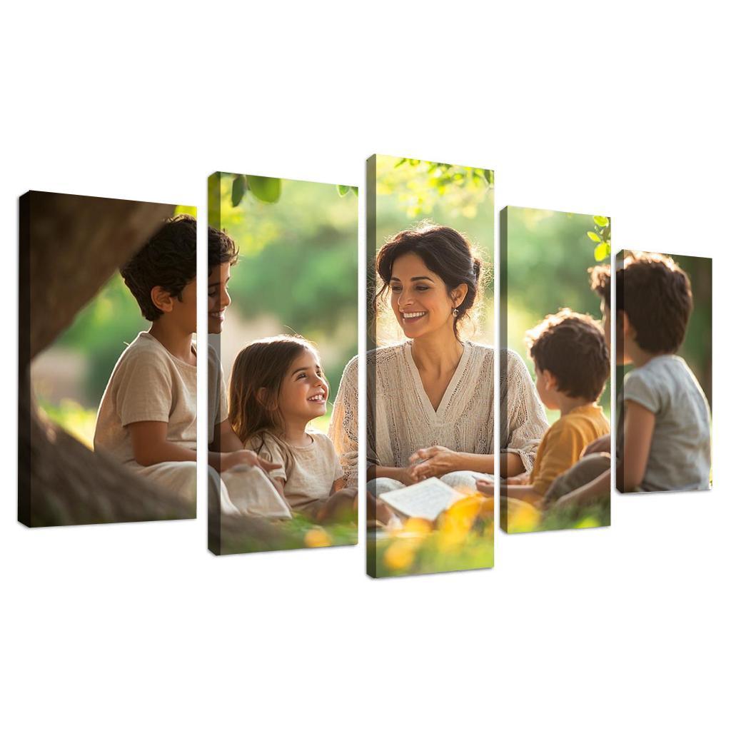 Stories Of Strength A Mothers Journey Canvas Paintings Frame