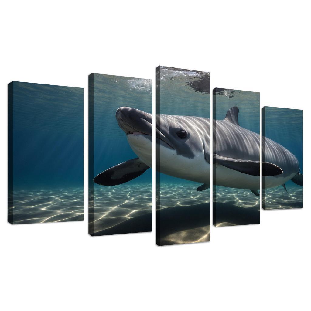 The Endangered Vaquita Ocean's Most Elusive Porpoise Canvas Paintings Frame