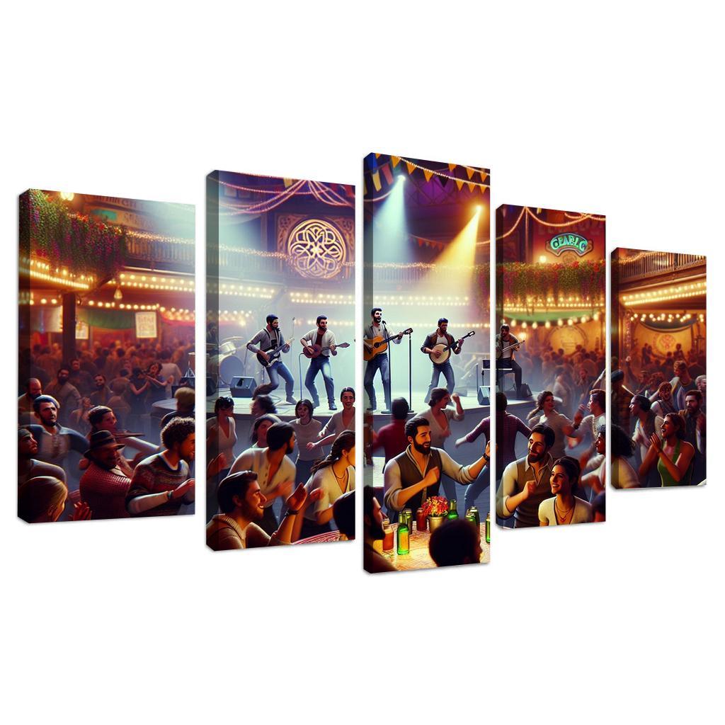 Celtic Connections - Scotland Modern Paintings Frame