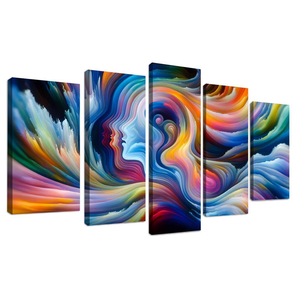 Chroma Of Emotions Premium Artwork Frames