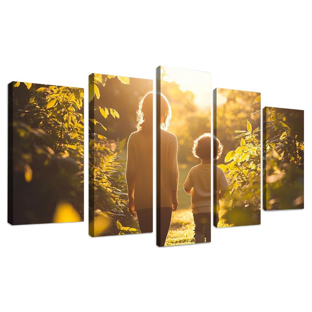 Journey Of Hearts A Mothers Guiding Love Custom Paintings Frame